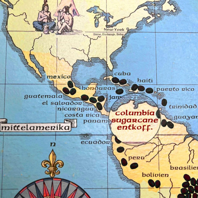 Columbia Sugarcane Decaf 250g